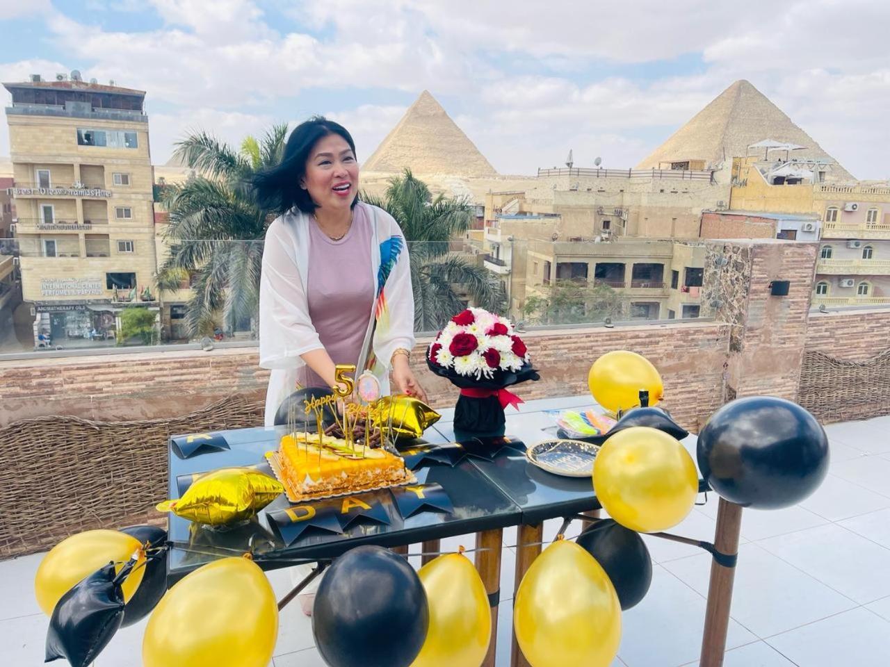 Pyramids Express View Hotel Kafret el-Gabal Dış mekan fotoğraf