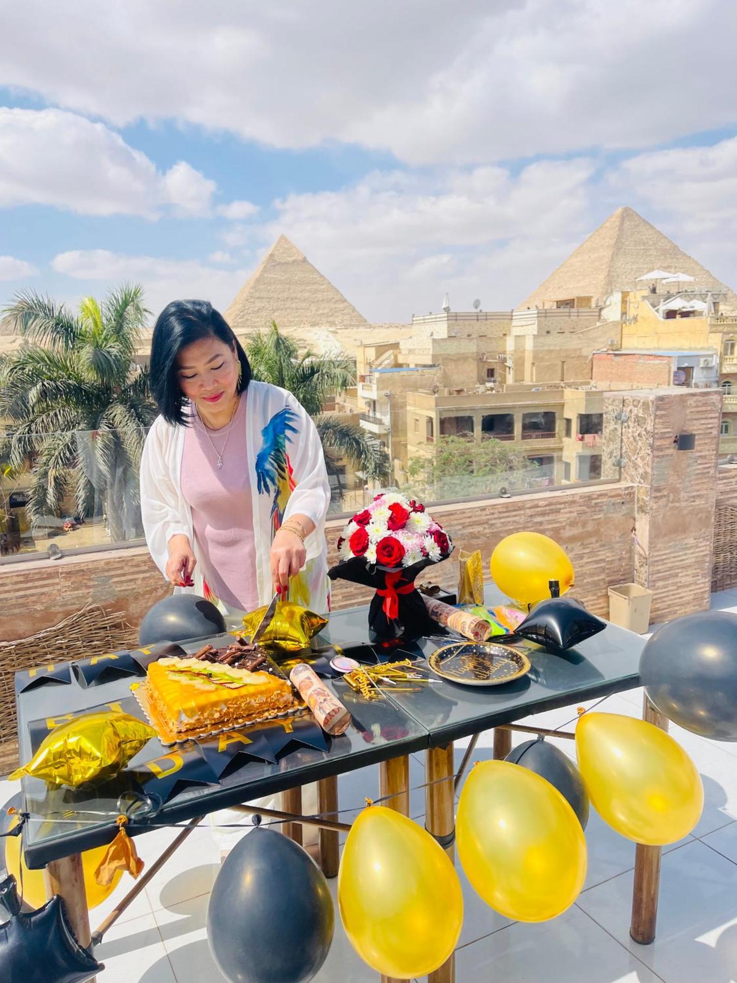 Pyramids Express View Hotel Kafret el-Gabal Dış mekan fotoğraf