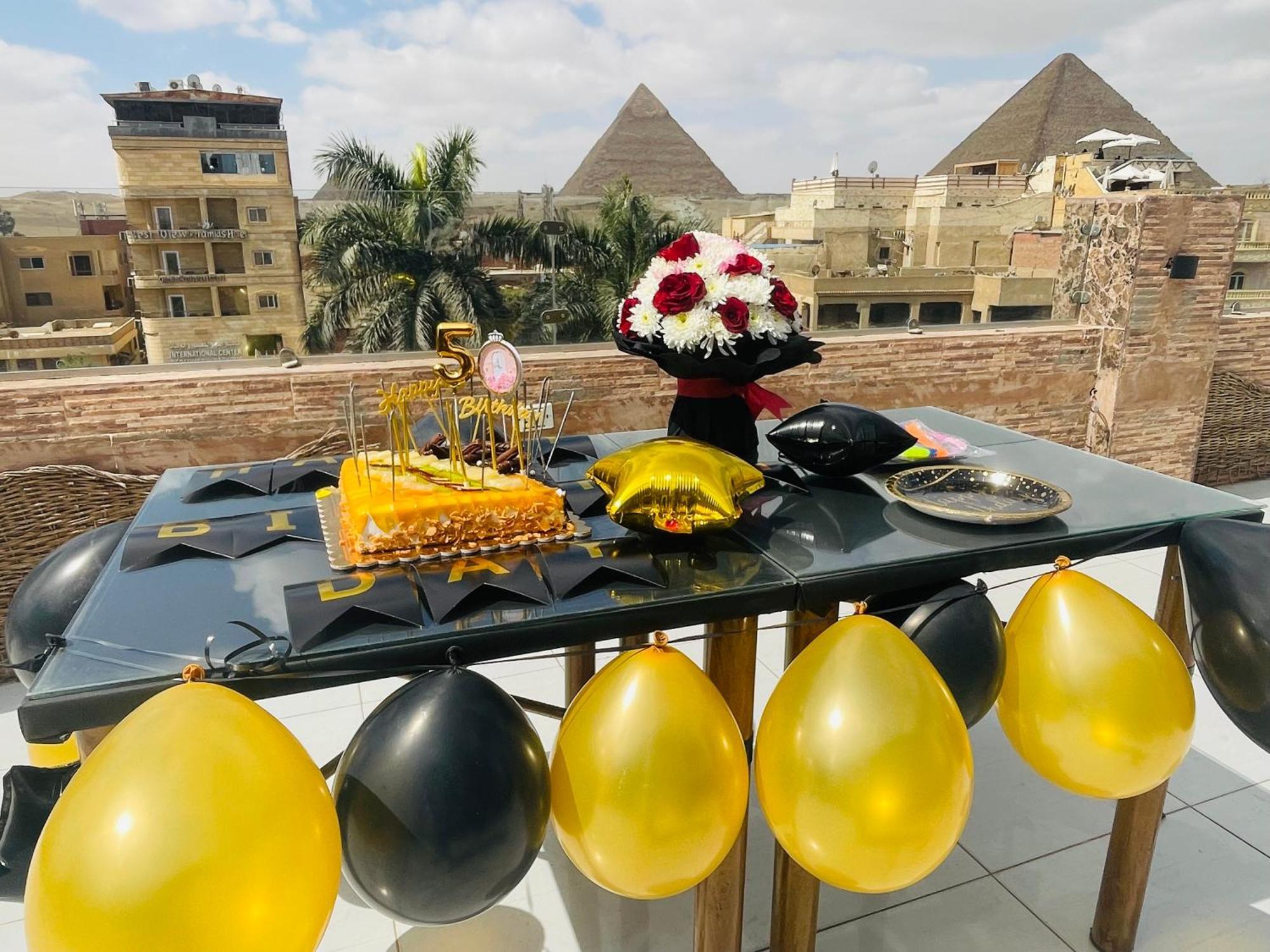 Pyramids Express View Hotel Kafret el-Gabal Dış mekan fotoğraf
